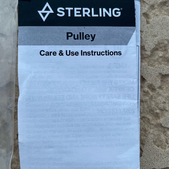 Brand New Sterling Mini Double Pulley (Caving & Climbing Rescue Gear) - Picture 12 of 12